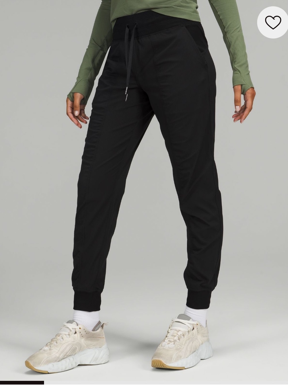 Lululemon Dance Studio Jogger Black Womens 6